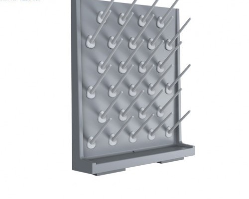 laboratory drying rack lab PP pegboard - Bangladesh