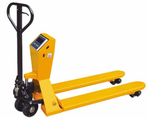 Hand Pallet Truck with Weight Scale - Bangladesh